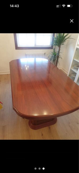 Mesa comedor extensible madera 160-230cm