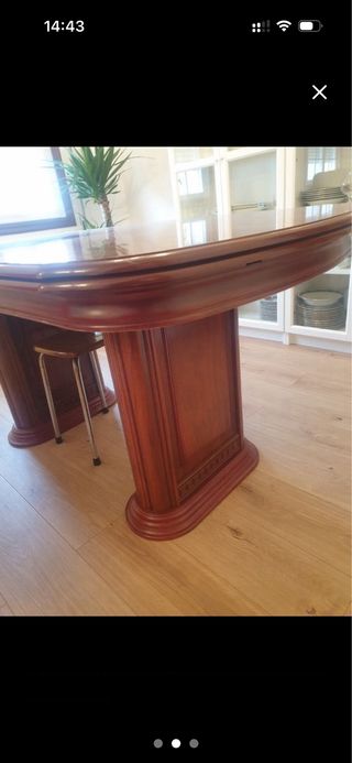 Mesa comedor extensible madera 160-230cm