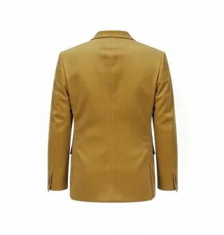 Chaqueta americana pana beige. Marco Fellini