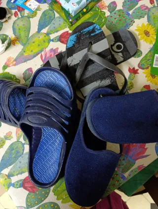 Lote 3 pares zapatillas caballero Tribord