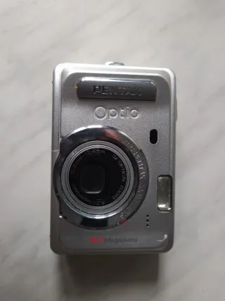 Fotocamera Pentax Optio Argento 6.0 Megapixel