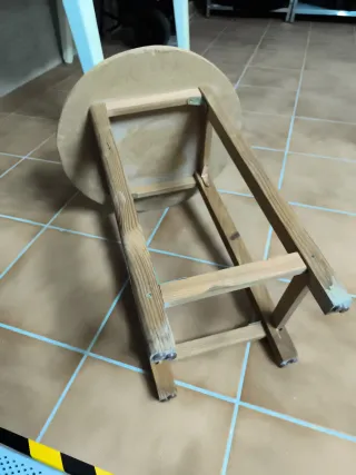 Mesa camilla redonda 50 cm