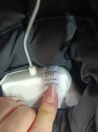 Giubbotto bambino Adidas 9/10 anni