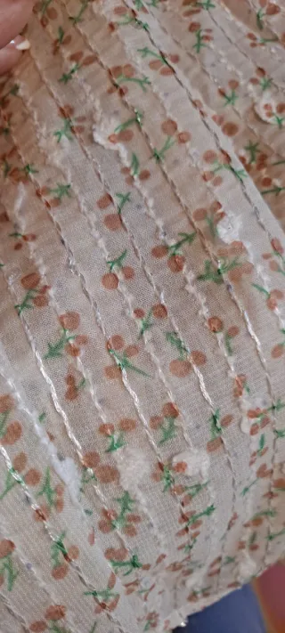 Blusa estampada con brillo