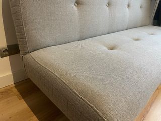 Sofá Cama Gris 2 Plazas