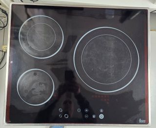 Placa Vitrocerámica Teka 3 fuegos