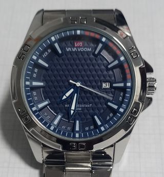 Reloj VAVA VOOM Azul y Plateado