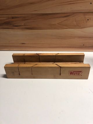 Caja de ingletes WUTO madera