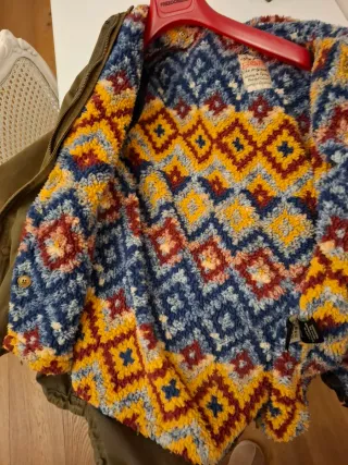 Cappotto uomo BoB verde multicolor