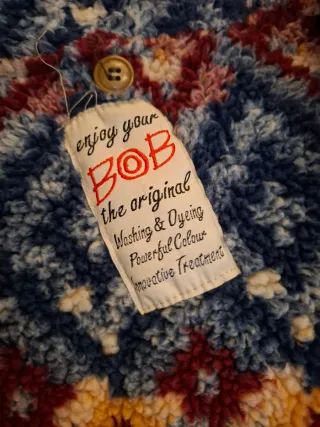 Cappotto uomo BoB verde multicolor