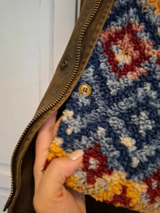 Cappotto uomo BoB verde multicolor