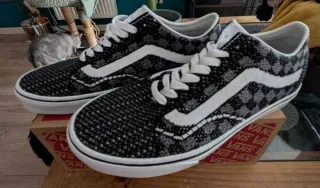 Vans Old Skool Negro y Gris