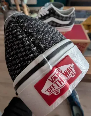 Vans Old Skool Negro y Gris