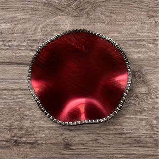 Vassoio rotondo decorato