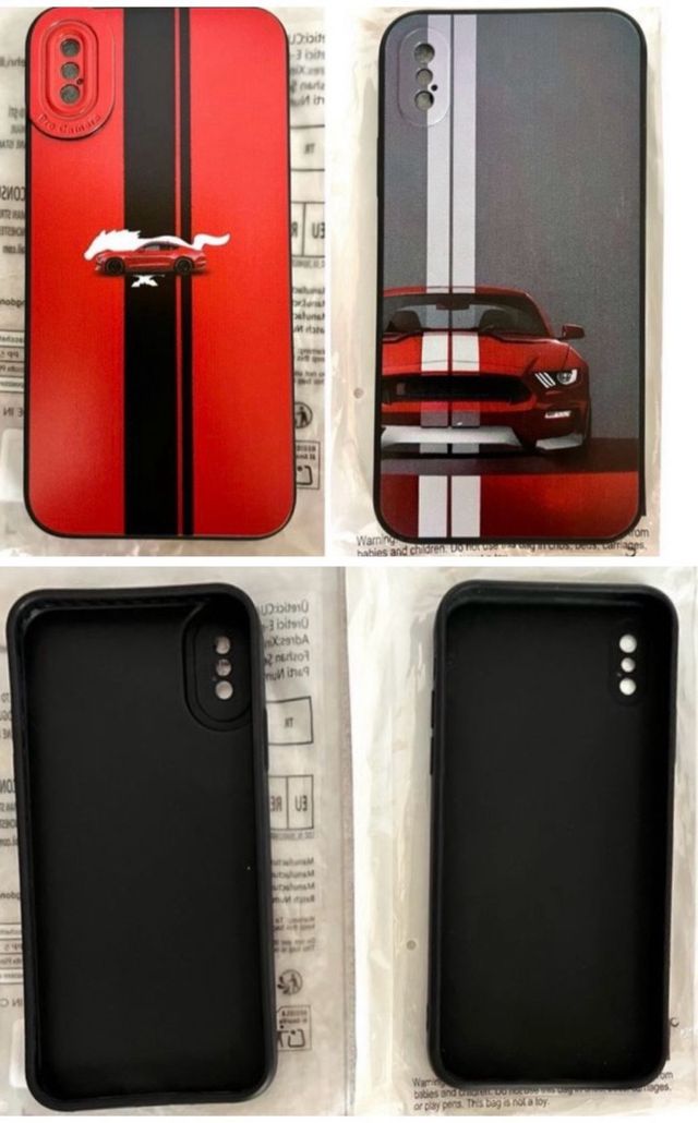 Fundas iPhone X/XS Mustang (3,5€/unidad)