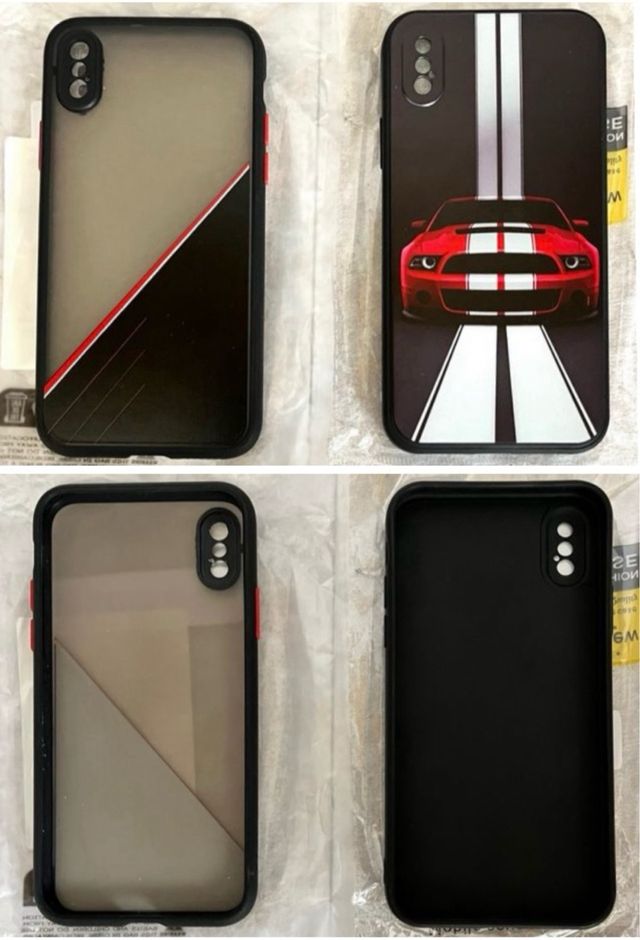Fundas iPhone X/XS Mustang (3,5€/unidad)