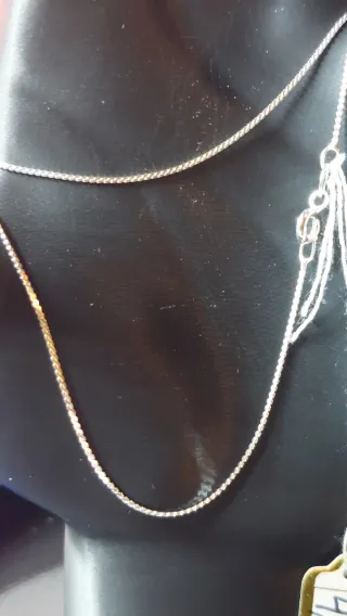 Cadena de Plata de Ley de 40cm