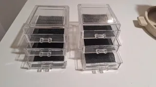 Cajas joyero acrílicas transparentes 5€ cada una