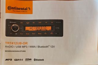 Radio Continental TR7412UB-OR