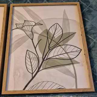 Set di tre stampe decorative