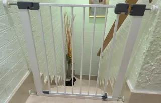 Puerta de seguridad para escaleras