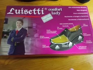 Zapatos Luisetti confort lady negros Nuevo