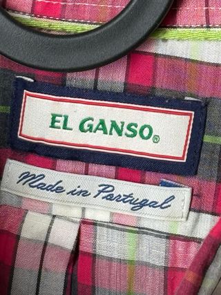 Camisa El Ganso cuadros Talla S