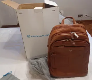 Mochila Piquadro Piel Marrón