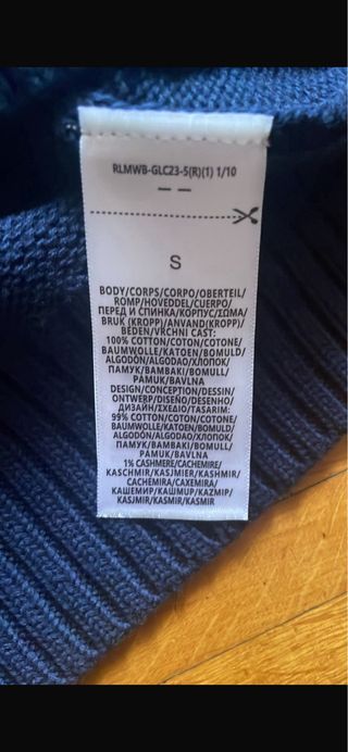 Maglione Polo Ralph Lauren Orso Taglia S