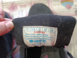 Zapatillas Heelys Negras y Rosas