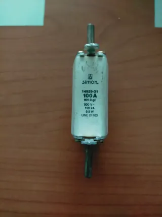 Fusible Simon NH 0-gl 100A 500V