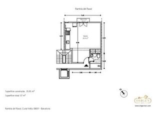 Estudio en venta en El Raval en Barcelona