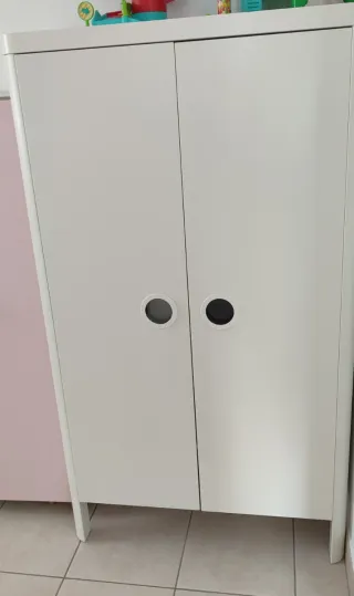 Armario BUSUNGE blanco 80x139 cm