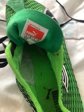 Zapatillas Puma velocidad con tacos  número 42 1/2