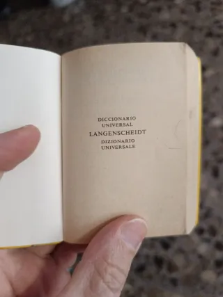 Diccionario universal Español Italiano - Italiano