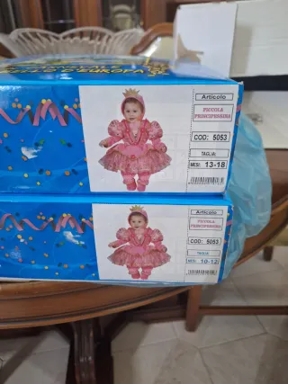 Costume Carnevale Bambina da piccola principessina