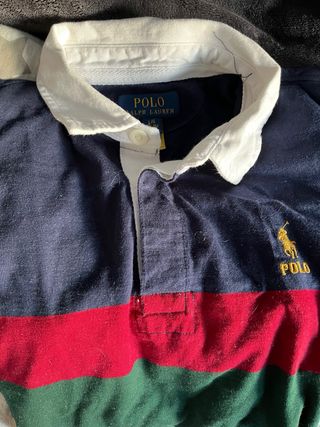 Polo Ralph Lauren Camisa Rayas Talla L niños