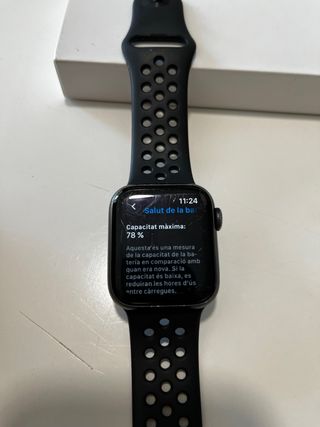 Apple Watch Series 6 Nike 40mm Negro/Gris