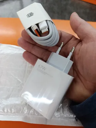 Cargador 67W con Cable USB-C para Xiaomi
