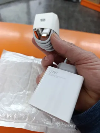 Cargador 67W con Cable USB-C para Xiaomi