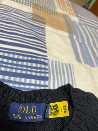 Jersey Polo Ralph Lauren Negro Talla M