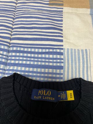 Jersey Polo Ralph Lauren Negro Talla M