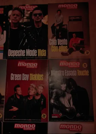 LOTE REVISTAS MONDO SONORO NUEVAS A ESTRENAR