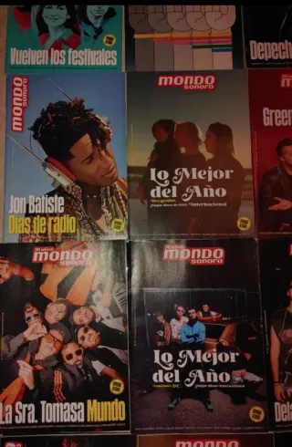 LOTE REVISTAS MONDO SONORO NUEVAS A ESTRENAR