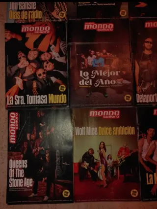 LOTE REVISTAS MONDO SONORO NUEVAS A ESTRENAR