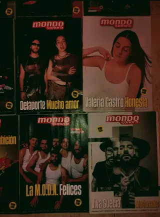 LOTE REVISTAS MONDO SONORO NUEVAS A ESTRENAR