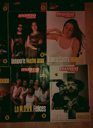 LOTE REVISTAS MONDO SONORO NUEVAS A ESTRENAR