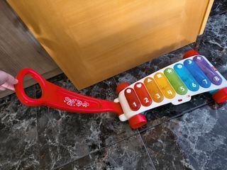 Piano Fisher Price con luces y números