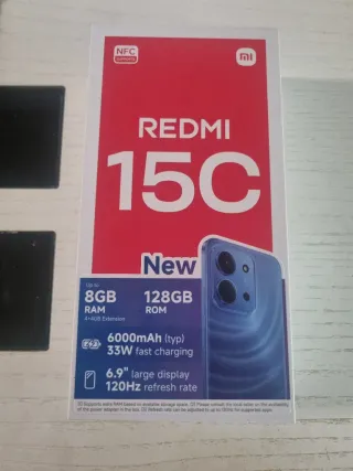 Xiaomi Redmi 15C Midnight Black 128GB Precintado
