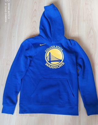 Sudadera Nike Golden State Warriors Azul y Oro